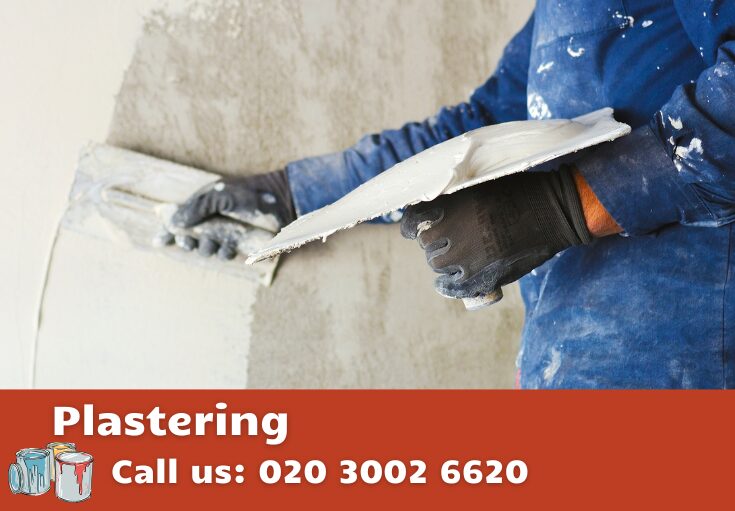 plastering Bloomsbury
